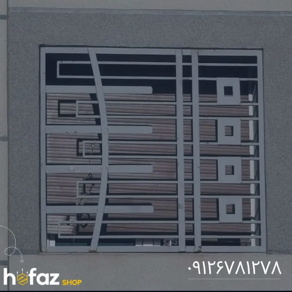 نرده حفاظ پنجره پروفیلی