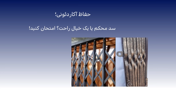انواع حفاظ ساختمان پنجره، آکاردئونی، درب حیاط