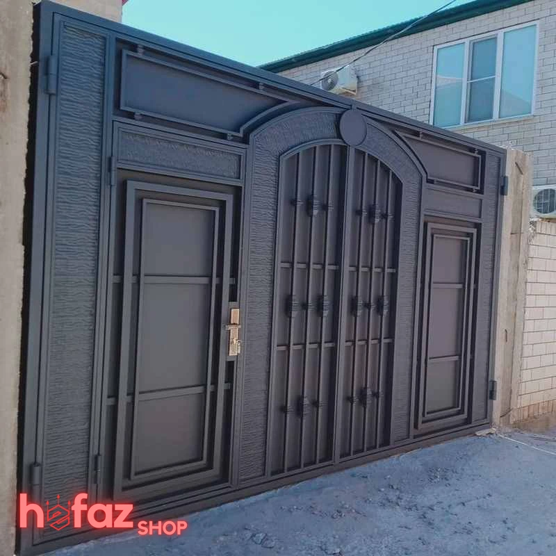 درب حیاط ساده و شیک