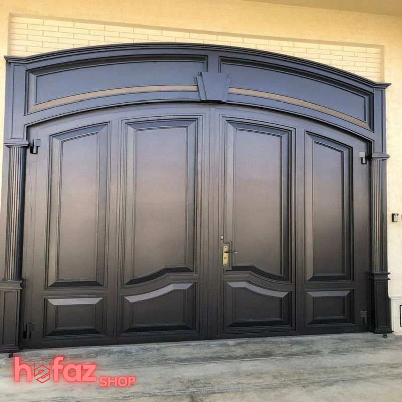 مدل درب حیاط ساده و شیک