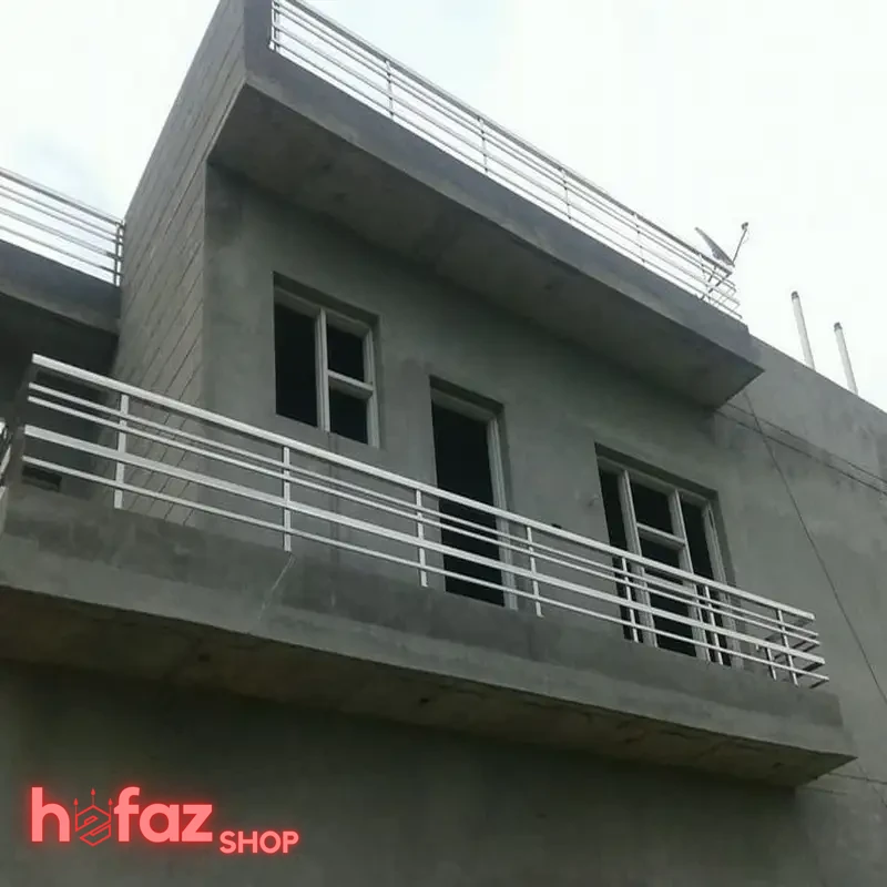 نصب نرده بالکن استیل