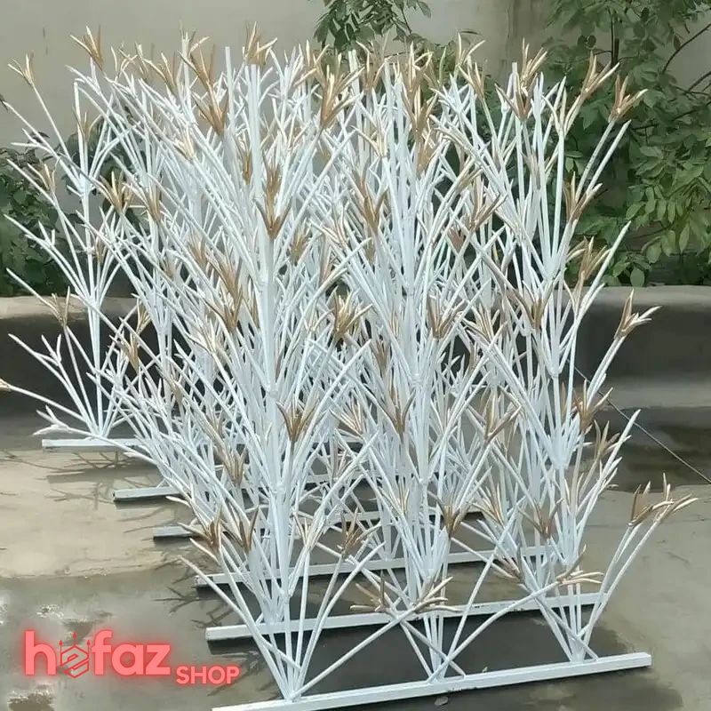 ارزان ترین حفاظ نرده لیلیومی سه بوته