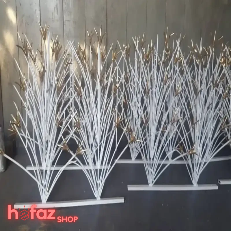 قیمت نرده حفاظ لیلیومی دو بوته ارتفاع 80