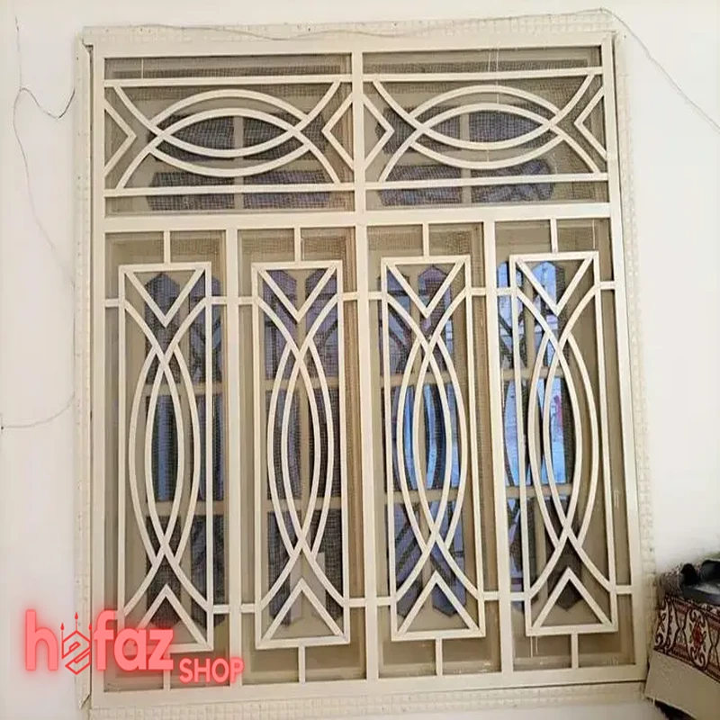 انواع نرده پنجره جدید فانتزی شیک