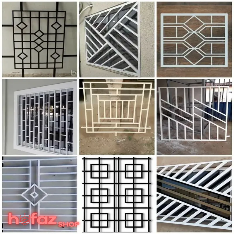 لیست قیمت انواع نرده پنجره حفاظ شاپ