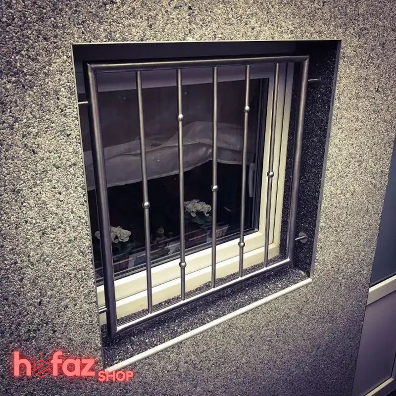 انواع طرح نرده حفاظ پنجره استیل