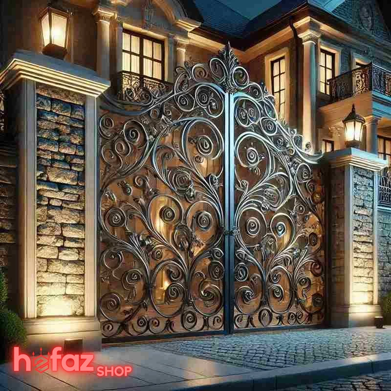 درب ویلایی فرفورژه ارزان