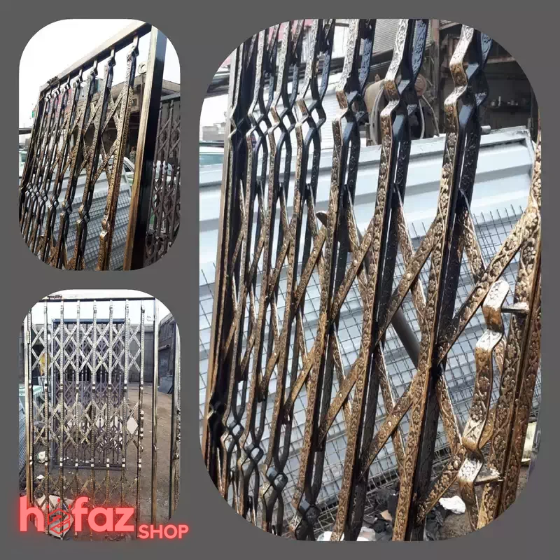 حفاظ اکاردئونی طرح دار