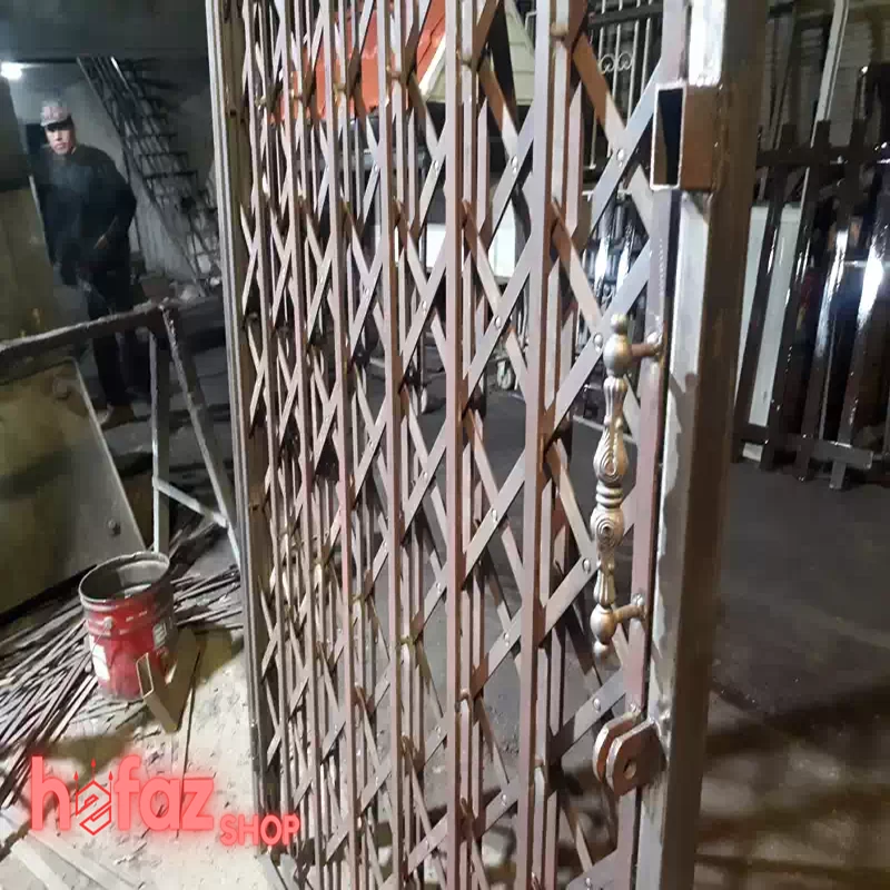 نصب حفاظ آکاردئونی ۵ گل پرچ مخفی