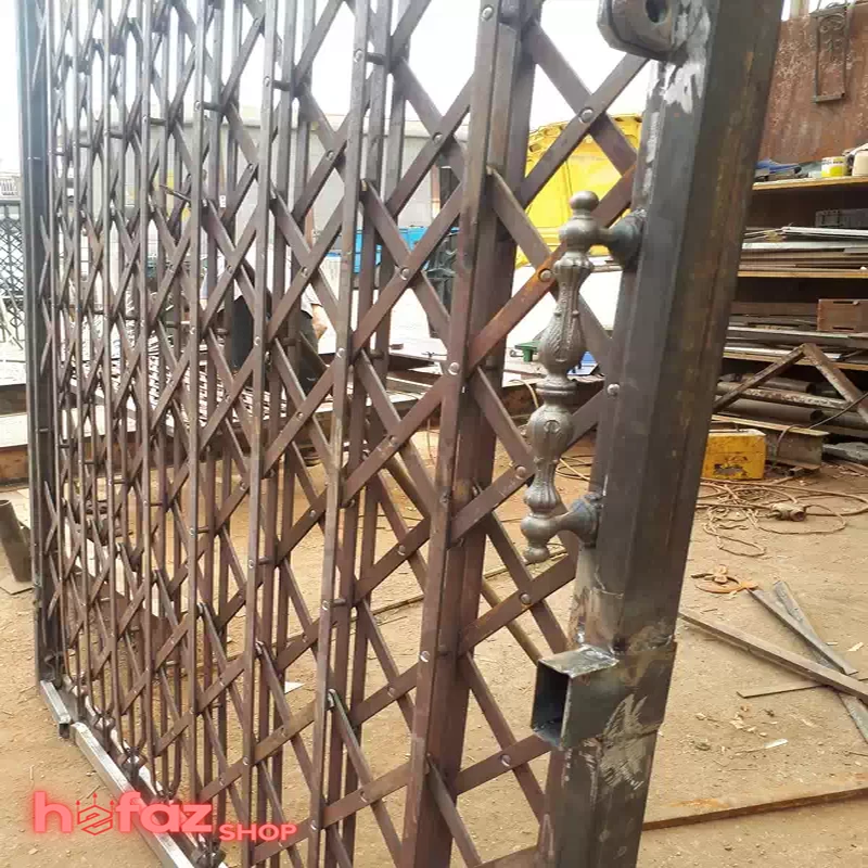 تولید حفاظ آکاردئونی ۵ گل ساده