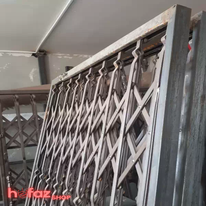 حفاظ آکاردئونی ۵ گل ساده برای آپارتمان