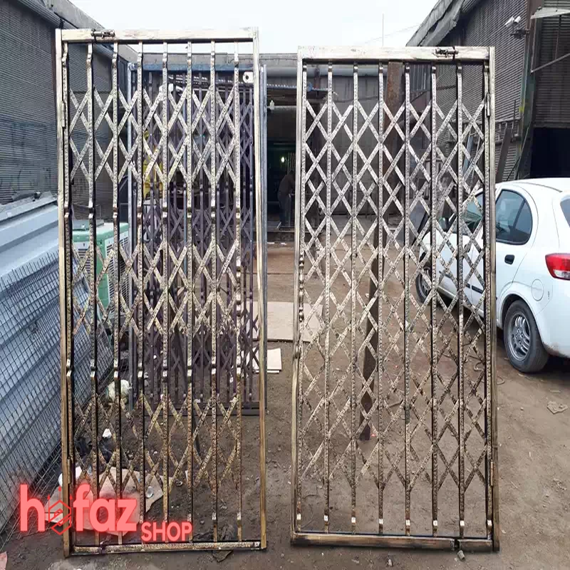 درب آکاردئونی ۵ گل سلطنتی برای ویلا