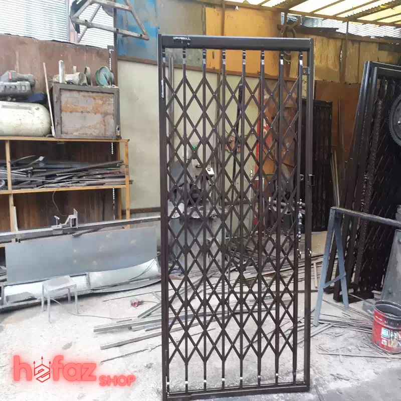 نرده ریلی لوزی لوزی دار