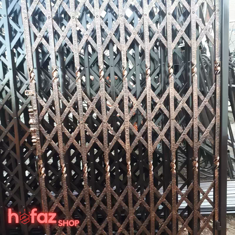 حفاظ اکاردئونی مدل 3 گل 4 خم