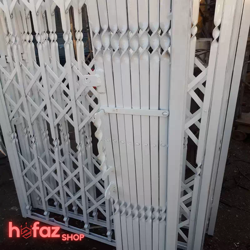 حفاظ اکاردئونی با رنگ سفید