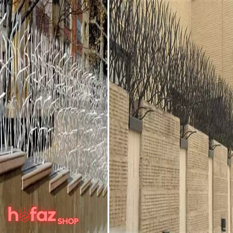 حفاظ بوته‌ای خاری با رنگ الکترواستاتیک