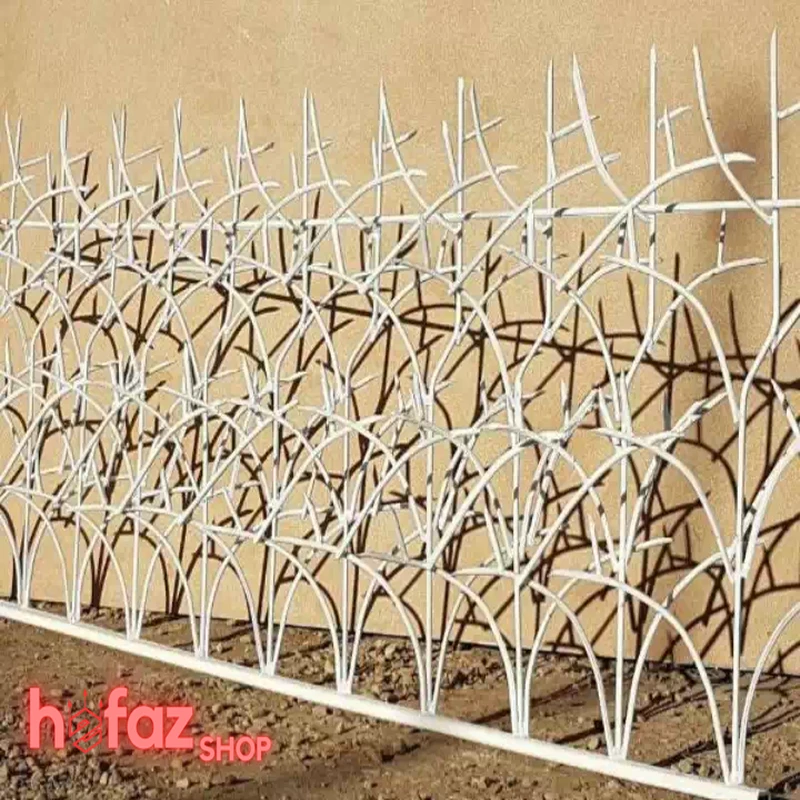 تراکم بالای شاخه‌های حفاظ بوته‌ای سنگین