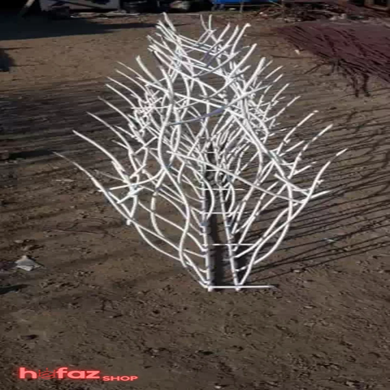 نمونه اجرای حفاظ بوته‌ای سنگین در ویلا