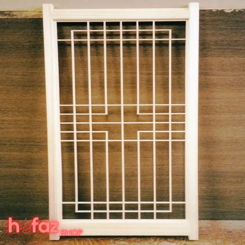 قیمت ارزان حفاظ درب ورودی آپارتمان لولایی طرح آجر