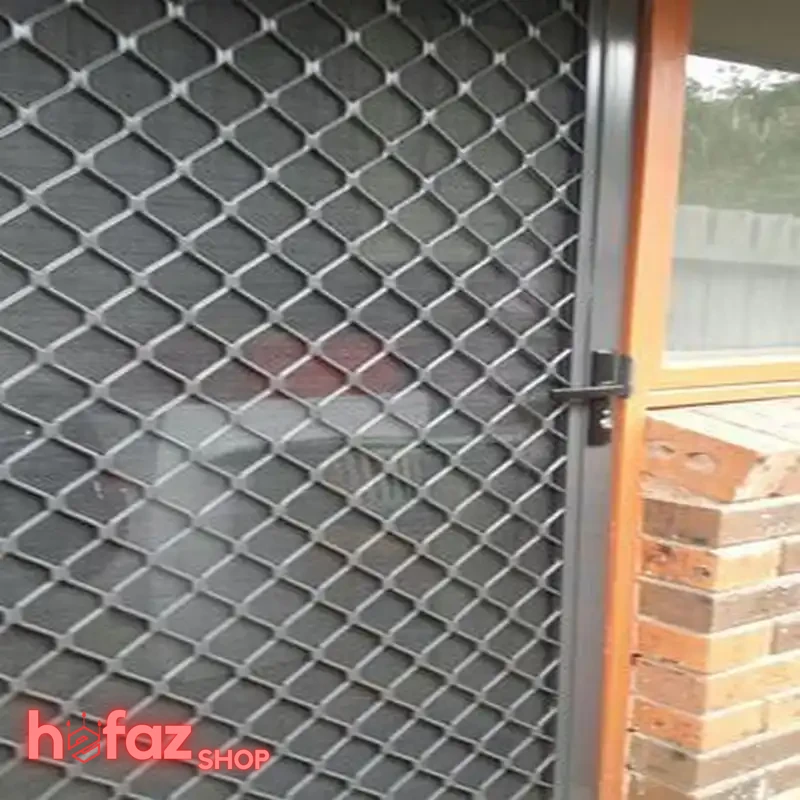 انواع مدل خرید حفاظ درب آپارتمان لولایی طرح مشبک