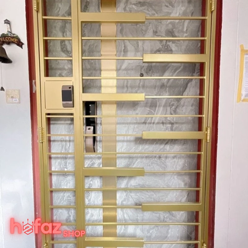 نرده حفاظ بازشو لولایی