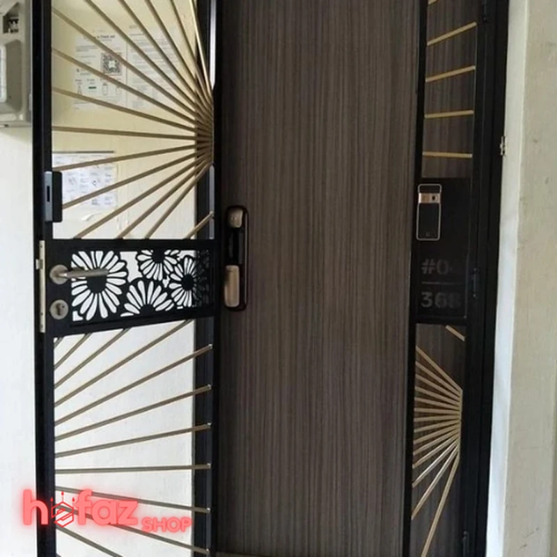 حفاظ نرده ای درب