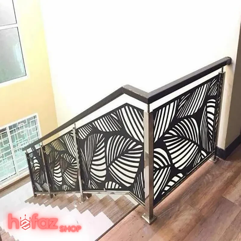 تنوع طرح نرده راه پله