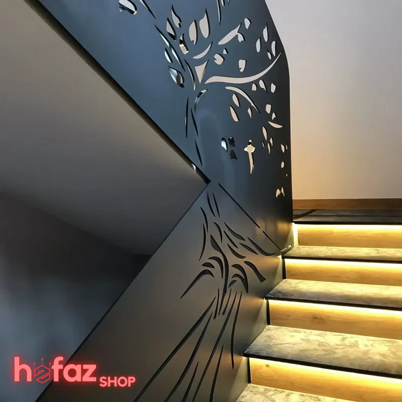 نرده راه پله قیمت مناسب