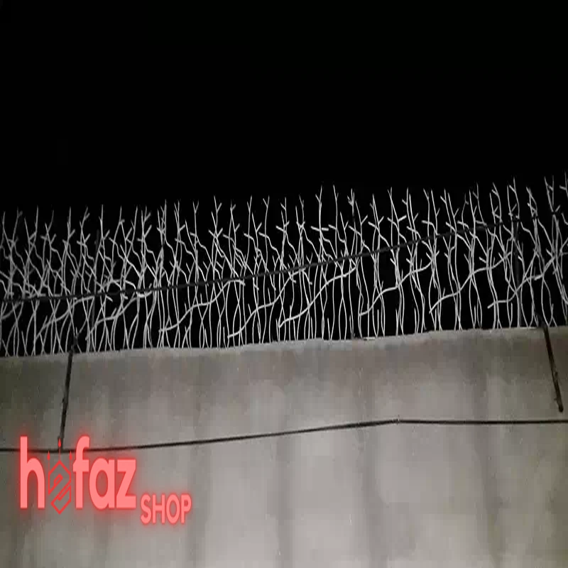 امنیت با حفاظ بوته‌ای سبک فلزی