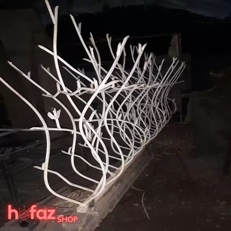 نرده حفاظ شاخ گوزنی ارتفاع 100 سانتی متر و تراکم 20