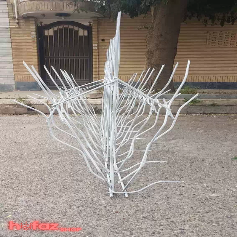 نمای جانبی از حفاظ شاخ گوزنی ارتفاع 120 سانتی متر