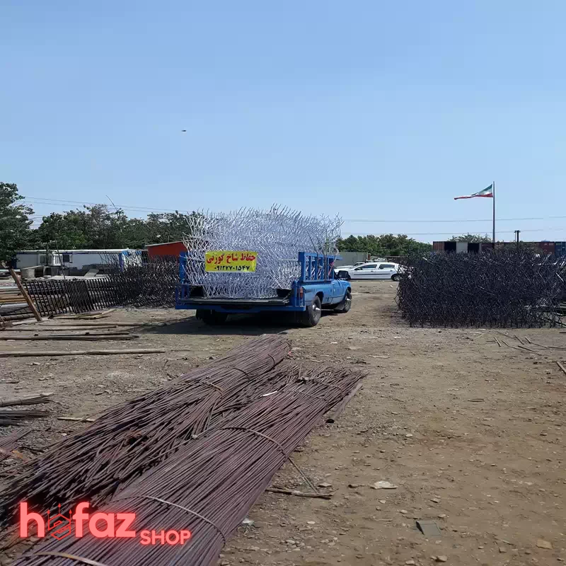 میلگردهای حفاظ شاخ گوزنی