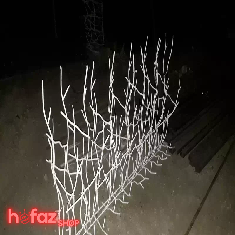 نمای جانبی از حفاظ شاخ گوزنی