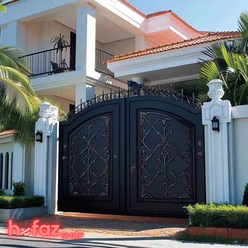 درب ویلایی ساده