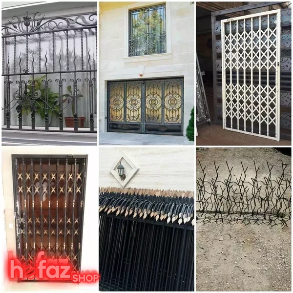 انواع حفاظ درب ورودی آپارتمان