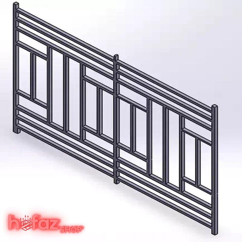 حفاظ پنجره پروفیلی متقارن