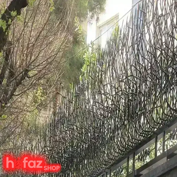 نرده حفاظ بوته ای سبک ارتفاع ۱۰۰