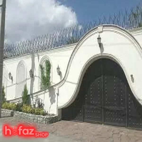 نرده حفاظ نیزاری شلوغ ارتفاع 90