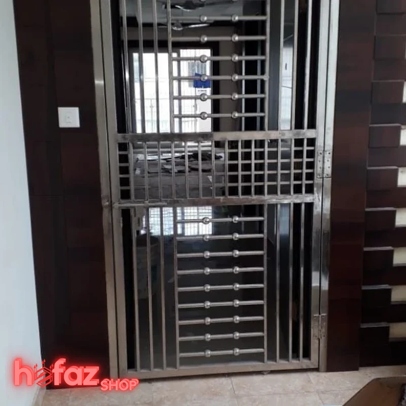 حفاظ درب آپارتمان استیل گوی و مفصل