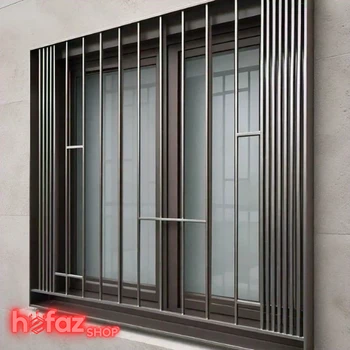 حفاظ پنجره استیل عمودی