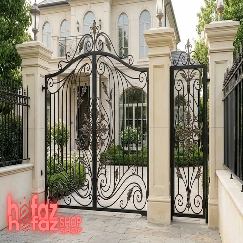 درب ویلایی فرفورژه مدل اورلیا (Aurelia)