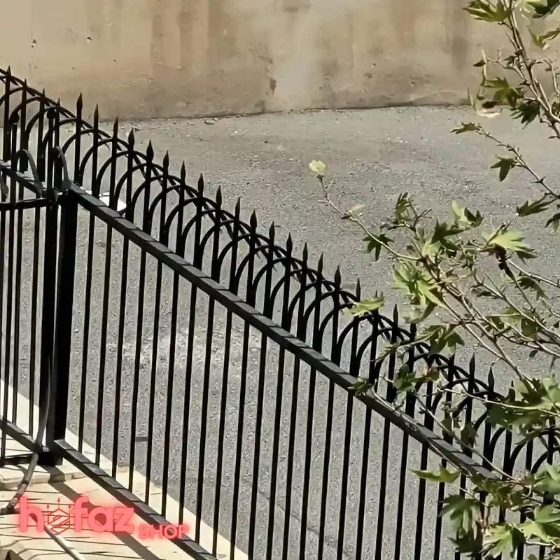 قیمت حفاظ دیوار سرنیزه آبشاری دو سر ارتفاع 50