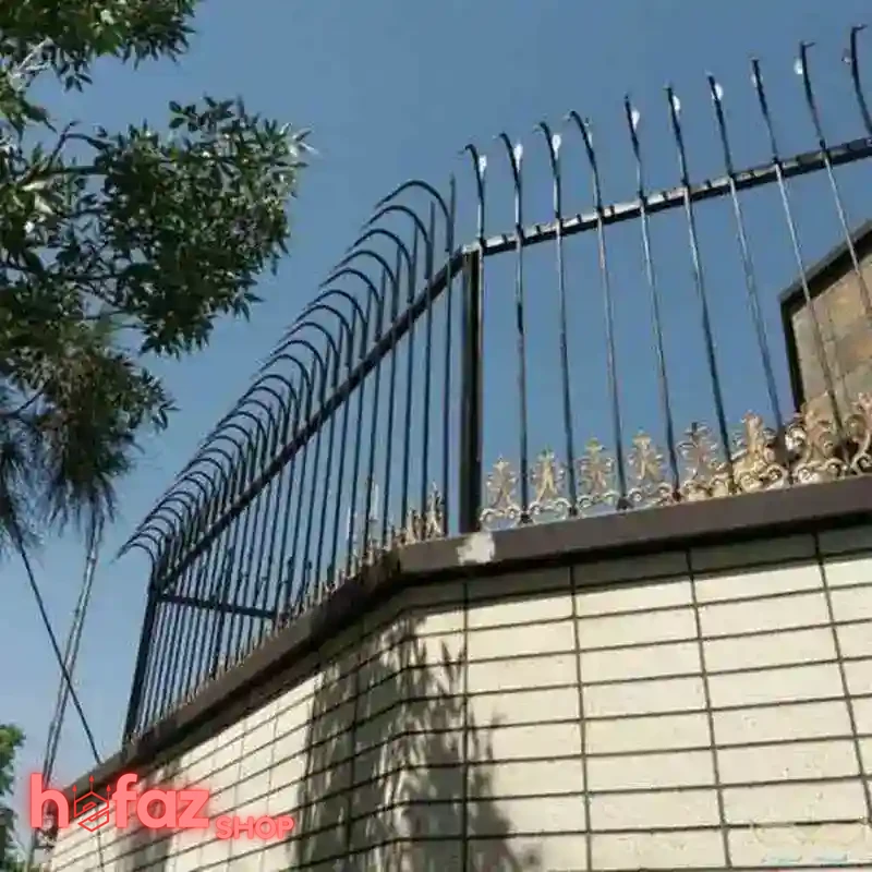 خرید حفاظ سرنیزه ای سرخم دو سر ارتفاع 180