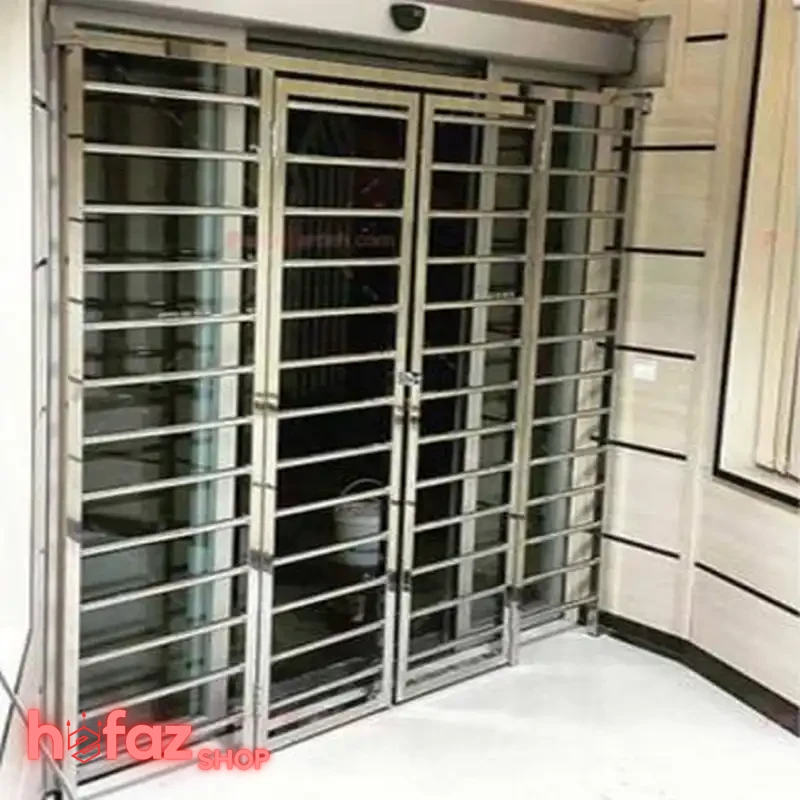 قیمت خرید و نصب حفاظ درب ورودی آپارتمان استیل