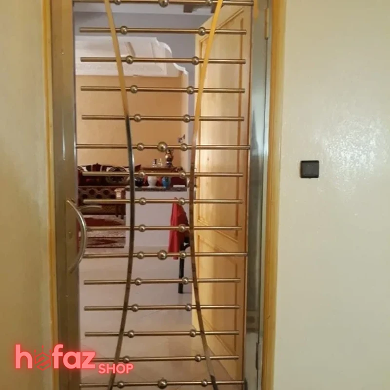 مدل حفاظ استیل گوی و مفصل مناسب درب ضد سرقت آپارتمان
