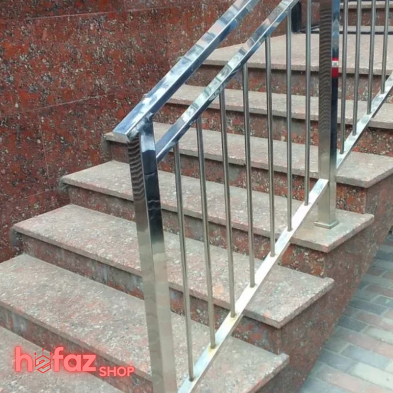 نرده استیل ۳۰۴ ضد زنگ راه پله