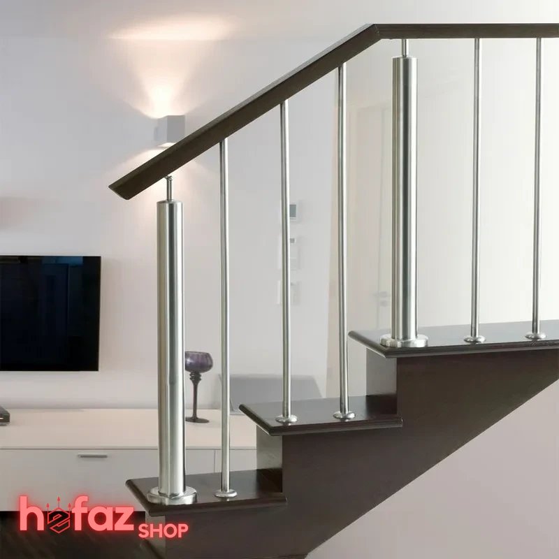 مدل های مختلف نرده راه پله استیل