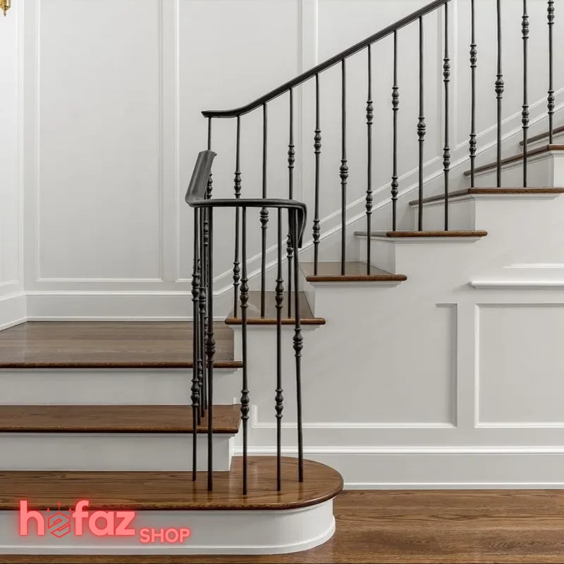 انواع جدید نرده راه پله