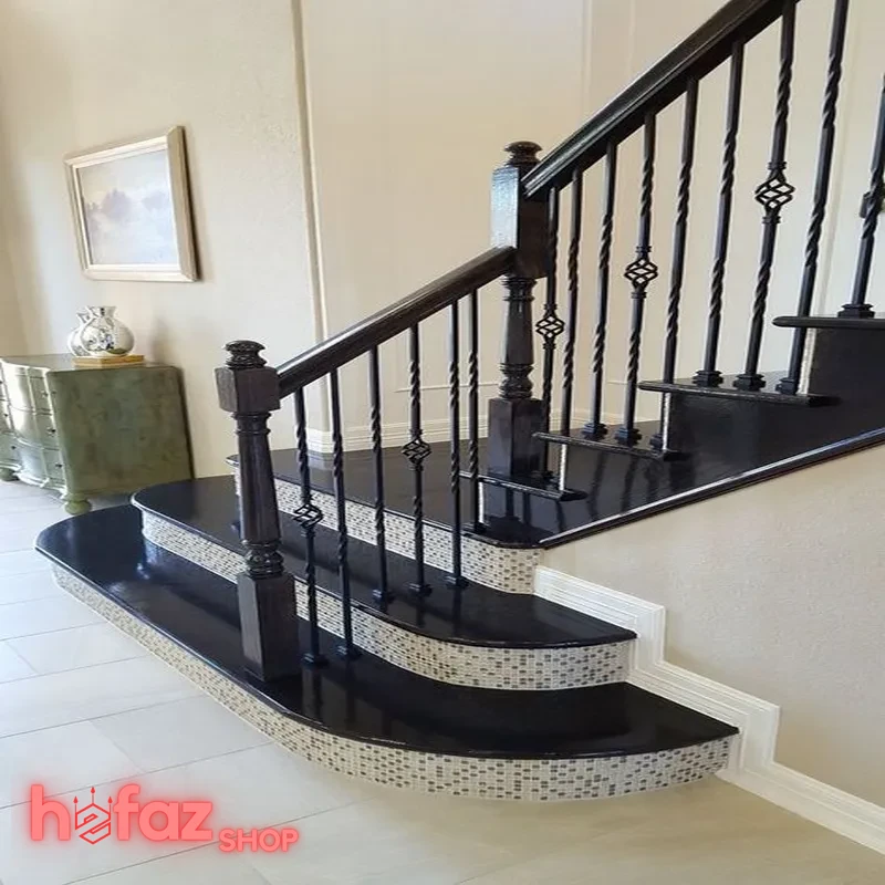 نرده راه پله مدرن