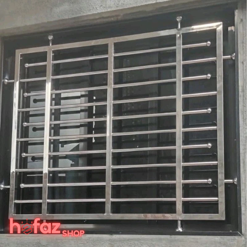 خرید حفاظ پنجره استیل افقی